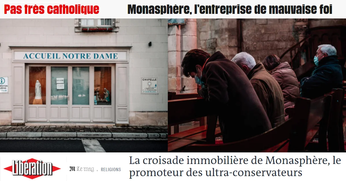 Monasphère dans le Monde et Libération : Solignac évoqué.